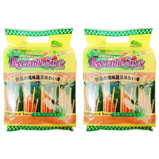 御之味 蔬菜棒棒餅, 256g/袋, Set 16包, 豐富蔬菜, 酥脆口感, 方便攜帶, 2袋