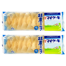 MyCake 酪農牛奶風味蛋糕 9入, 126g, 2袋