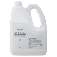 Tamsaa 次氯酸水補充裝，大容量4L，99.9% 強效殺菌, 4L, 1桶