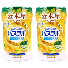 Hakugen Earth 白元 HERS碳酸溫泉入浴劑 金木犀香, 540g, 金木犀香, 泡澡用, 2罐