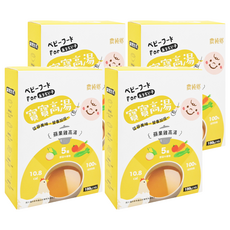 農純鄉 台灣公司貨 寶寶高湯 蘋果雞高湯 6個月以上 4包, 600g, 4盒