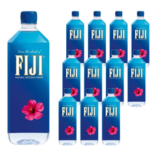 FIJI 斐濟 天然水 1000ml (12瓶裝), 1L, 12瓶