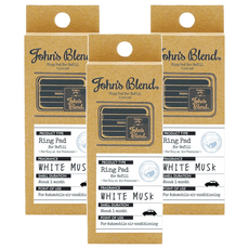 John's Blend 車用芳香劑補充包, 白麝香, 3盒