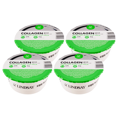 LINDSAY 膠原蛋白軟膜粉 杯裝 28g - #彈性#保濕#光澤#補充營養, 4個