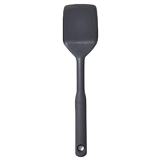 OXO 全矽膠炒菜鏟, 彈性扁平, 不論翻炒煎煮超好用, 安全耐熱270度, 1個
