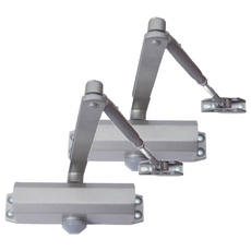 ELEYA 伊丽雅 門弓器, 液壓緩衝自動關門, 90/180度定位, 小(25~35kg), 2個