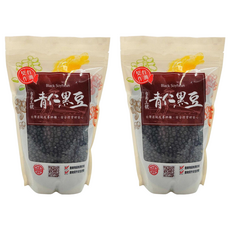 茂喜食品 台灣契作 台南三號青仁黑豆, 台灣在地友善耕種, 農藥殘留檢測合格, 600g, 2包