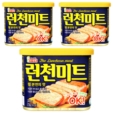 LOTTE FOODS 樂天午餐肉340g*3罐組, 340g, 3罐