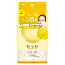 Bifesta 碧菲絲特 透亮調理卸妝棉 1包46片,溫和卸妝,透亮調理,方便攜帶, 1包, 46片