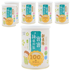 新東陽 寶寶純豬肉鬆, 營養豐富, 高蛋白, 低脂, 低糖, 低鈉, 無防腐劑與味精, 120g, 6罐