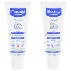 mustela 慕之恬廊 寶寶頭皮調理霜, 40ml, 2條