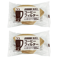 Pearl Horse 寶馬 錐形咖啡濾紙 2~4杯用, 100張, 2包