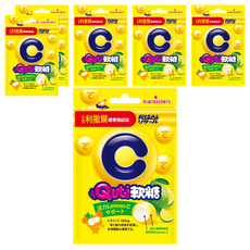 RISAL 小兒利撒爾 Quti 軟糖 活力LemonC，每袋10顆，補充活力, 10顆, 2.5g, 6包