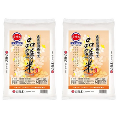 三好米 品鮮米, 口感香Q, 正港台灣好味道, 12kg, 2包