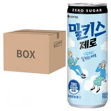 LOTTE 樂天 Milkis 無糖優格風味碳酸飲 30罐, 250ml