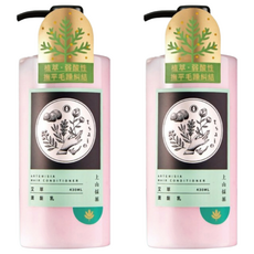 tsaio 上山採藥 艾草潤髮乳 430ml, 2瓶