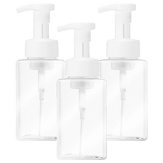G027 慕斯起泡分裝瓶, 500ml, 79g, 3個1組, PP材質, 3個