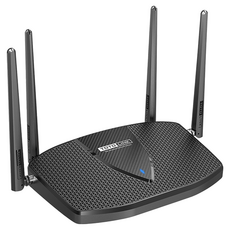 TOTOLINK AX3000 WiFi 6 Giga 無線路由器, 160MHz頻寬, 1.3GHz雙核心, 3T3R天線, 連線128台, X6000R, 1個