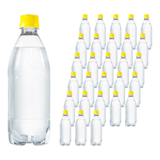 Tamsaa 無標籤氣泡水 檸檬風味, 500ml, 40瓶