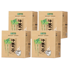 蔴鑽農坊 黑琵牛蒡茶, 10包, 4盒, 13g