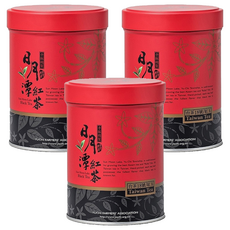 魚池鄉農會 精選茶葉 紅玉, 台灣紅茶, 淡薄荷加肉桂香, 75g, 3罐