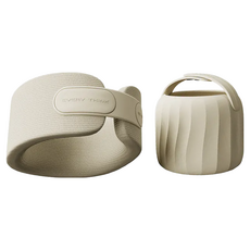 EVERY THINK 護頸枕 EC2，頸枕尺寸202 x 170 x 85mm，提袋尺寸120 x 120 x 180mm, 頸枕202 x 170 x 85mm 提袋120 x 120 x 180mm, 米白色