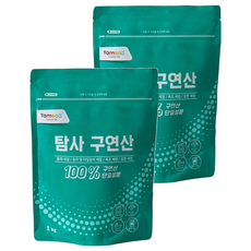 Tamsaa 檸檬酸, 1公斤, 溶解鈣質, 防止水垢, 抑制微生物, 清潔用品, 1kg, 2包