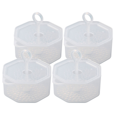 inomata 洗面乳起泡器, 附蓋, 材質快乾, 附吊掛孔, 日本製造, 2190, 4個