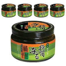 橘平屋 海苔醬 昆布口味, 145g, 5罐