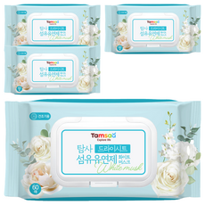 Tamsaa 譚姆薩 White Musk 香氛柔順衣物烘衣紙， 60枚入, 60張, 4包