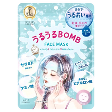 KOSE 高絲 CLEAR TURN 光映透 爆彈保濕面膜, 7枚入, 168毫升, 7個, 1包