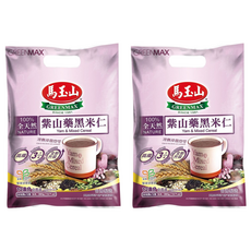 馬玉山 紫山藥黑米仁, 100%無添加全天然, 高纖成分 減糖配方, 全素食 台灣製造, 30g, 12包, 2袋