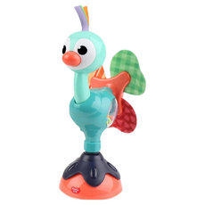 Hola Toys 餐椅吸盤玩具 傲嬌小孔雀, 適合6個月以上寶寶, 1個