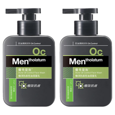 MENTHOLATUM 曼秀雷敦 極淨抗痘控油潔面乳，深入毛孔預防痘痘，去除多餘油脂，維持肌膚油水平衡, 150ml, 2瓶