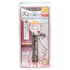 KISSME 奇士美 超持久立挺翹長防水睫毛膏, 1日持久捲翹, 超級防水, 纖長EX纖維配合, 51冷黑磚, 1個