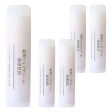 MUJI 無印良品 敏感肌護唇膏, 5.3g, 5條