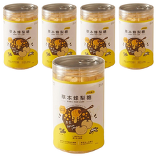 Love Nature Simple Life 依琦匠子 草本蜂梨糖, 潤喉護嗓，清涼甘甜，舒緩悶熱感, 500g, 5罐