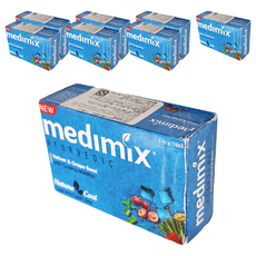 medimix 岩蘭草&葡萄籽美肌皂, 含清涼薄荷, 125g, 8盒