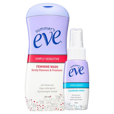 Summer's Eve 舒摩兒極淨護理組，私密護理，237ml全肌防護, 1組