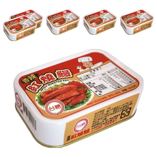 台糖 香辣紅燒鰻, 100公克, 台灣製造, 100g, 6罐