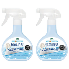 OP 抗菌消臭防螨噴霧 清新海洋, 400ml, 2瓶