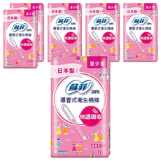 SOFY 蘇菲 導管式衛生棉條 量少型, 10個, 6包