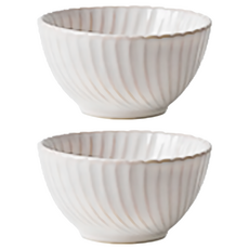 Homely Zakka 日式創意復古窯變釉陶瓷餐盤碗餐具 圓形飯碗 Set 2, 日式創意復古, 12 x 7cm 350ml, 1組