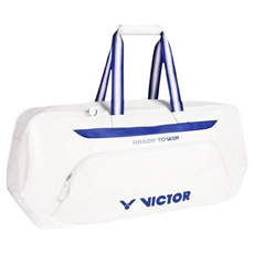 VICTOR 勝利體育 拍包袋背包 矩形袋 白色 75cmx18cmx32cm, 75 x 18 x 32cm, 1個