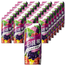 波蜜 一日蔬果100%紫色蔬果汁，純蔬果汁，滿滿營養，隨時補充能量, 250ml, 54入