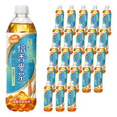 黑松茶花 焙香麥茶 580ml*24瓶 (無糖 無咖啡因 健康茶飲)