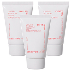 INNISFREE 櫻花煥膚提亮霜, SPF50+ PA++++, 50ml, 3條