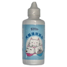 邦尼比 犬貓清潔耳粉, 100ml, 1瓶