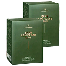NUTRICORE 純淨C8 MCT椰子油即溶粉 Set 14, 14包, 10g, 2盒