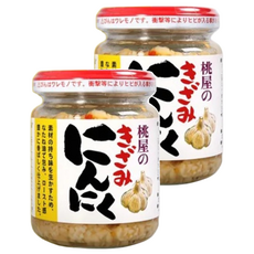 桃屋 大蒜末醬, 保留食材原有風味, 提升料理層次, 菜籽油, 無添加香料, 125g, 2罐